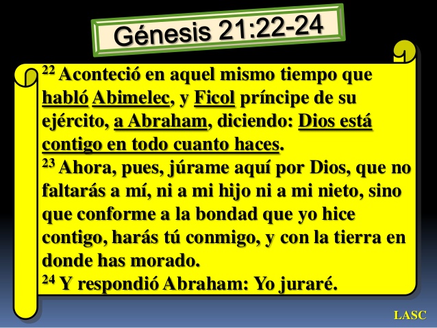 Génesis 21; Génesis 22; Génesis 23