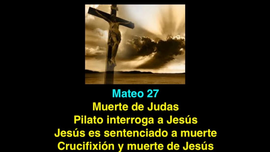 mensaje corto cristiano Mateo 27