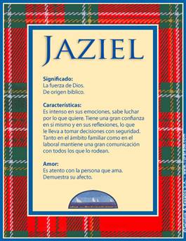¿Qué significa el nombre Jaziel?